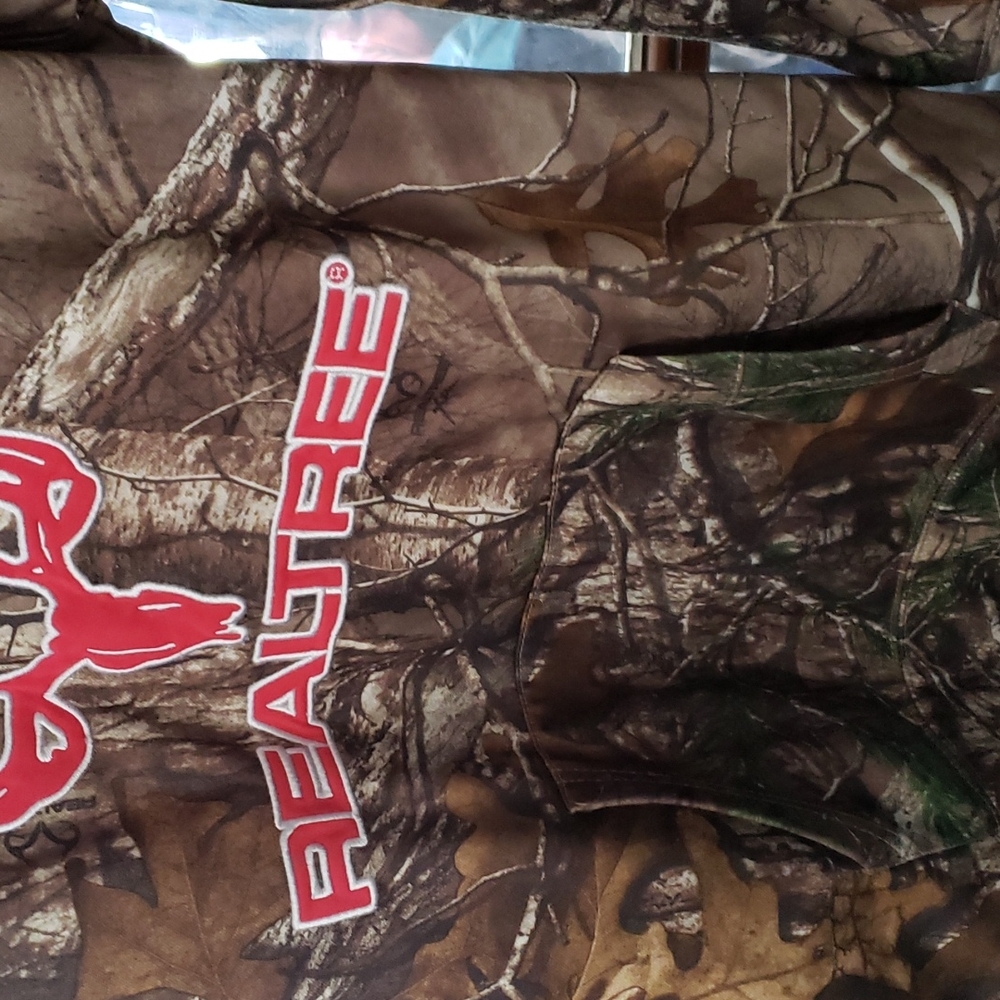 REALTREE Hoodie WOMEN Sz,M Missing STRING IN HOOD. Pink, Camo EXCELLENT CONDITI - Picture 2 of 5